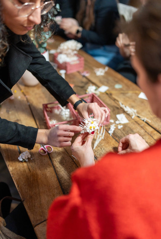 Atelier Privatif 40 € par personne, 3 personnes (1h30)